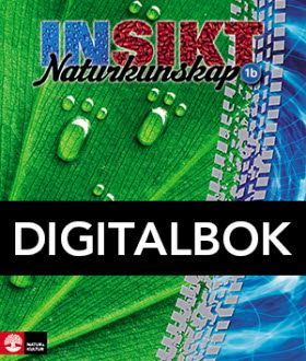 Insikt Naturkunskap 1b Lärobok Digitalbok