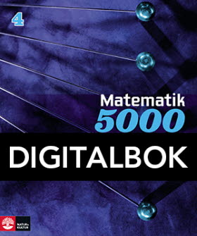Matematik 5000 Kurs 4 Blå Lärobok Digitalbok