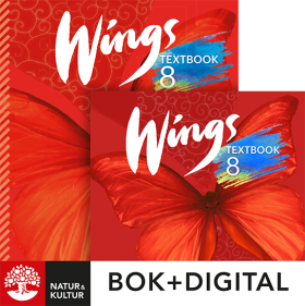Wings 8 Textbook Paket Bok+Digital