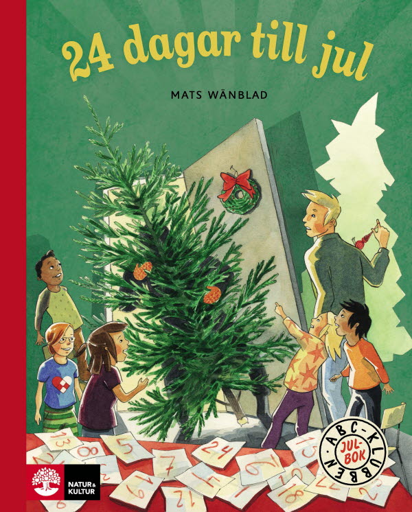 dagar till jul ABC klubben julbok   Natur & Kultur