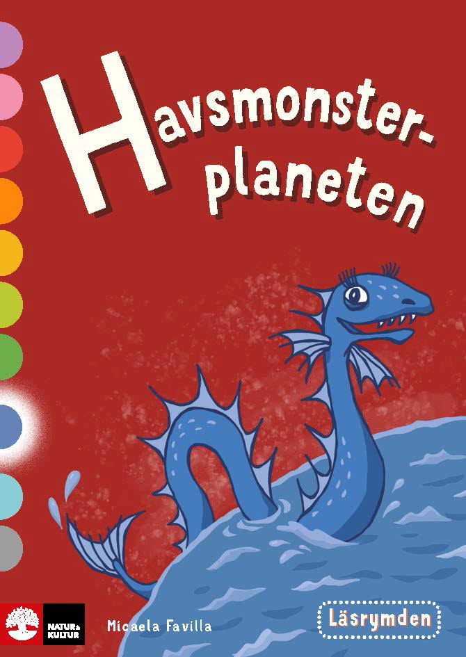 Omslag: Läsrymden Havsmonsterplaneten
