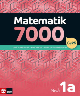 Matematik 7000 nivå 1a Röd