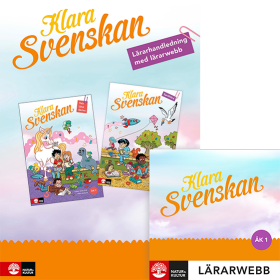 Klara svenskan åk 1 Lärarhandledning med lärarwebb