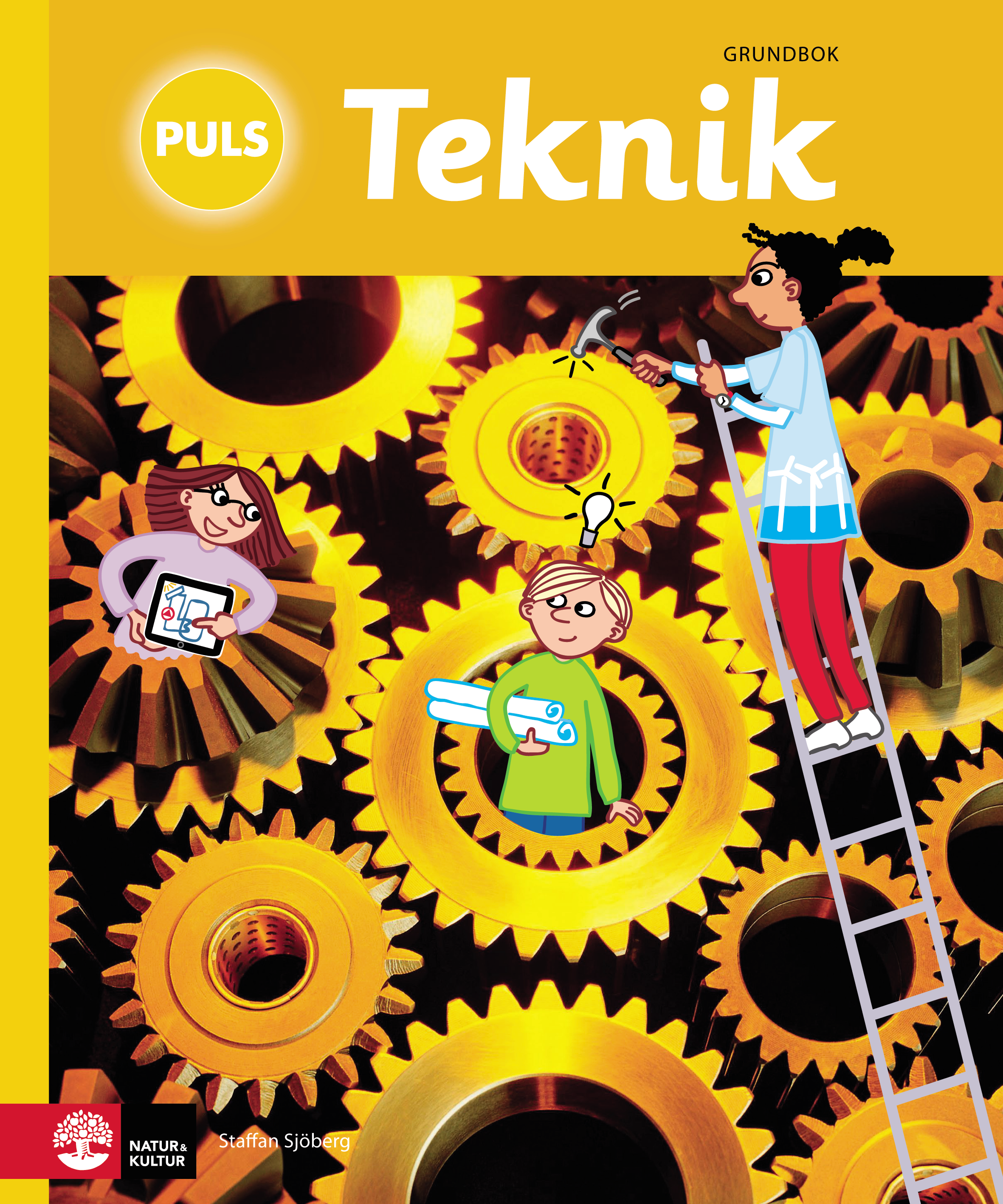 Omslag: PULS Teknik 4-6 Grundbok, tredje upplagan