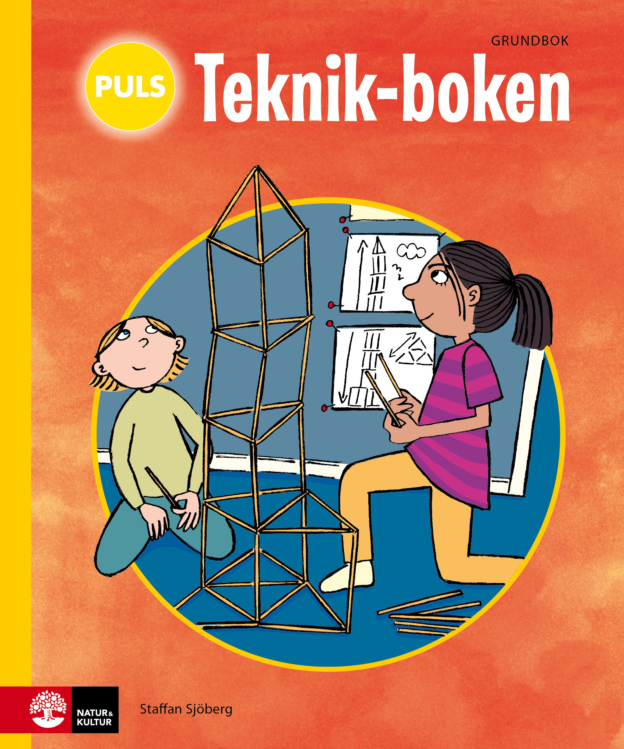 Omslag: PULS Teknik-boken 1-3 Grundbok