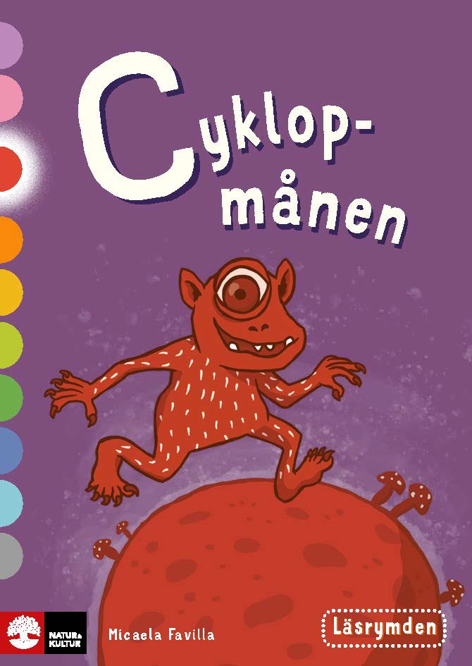 Omslag: Läsrymden Cyklopmånen