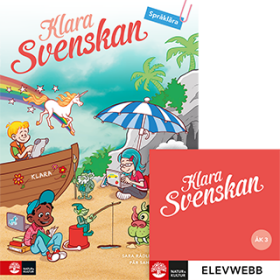 Klara svenskan åk 3 Elevbok Språklära med elevwebb