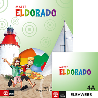 Omslag: Eldorado matte 4A Grundbok Skriva