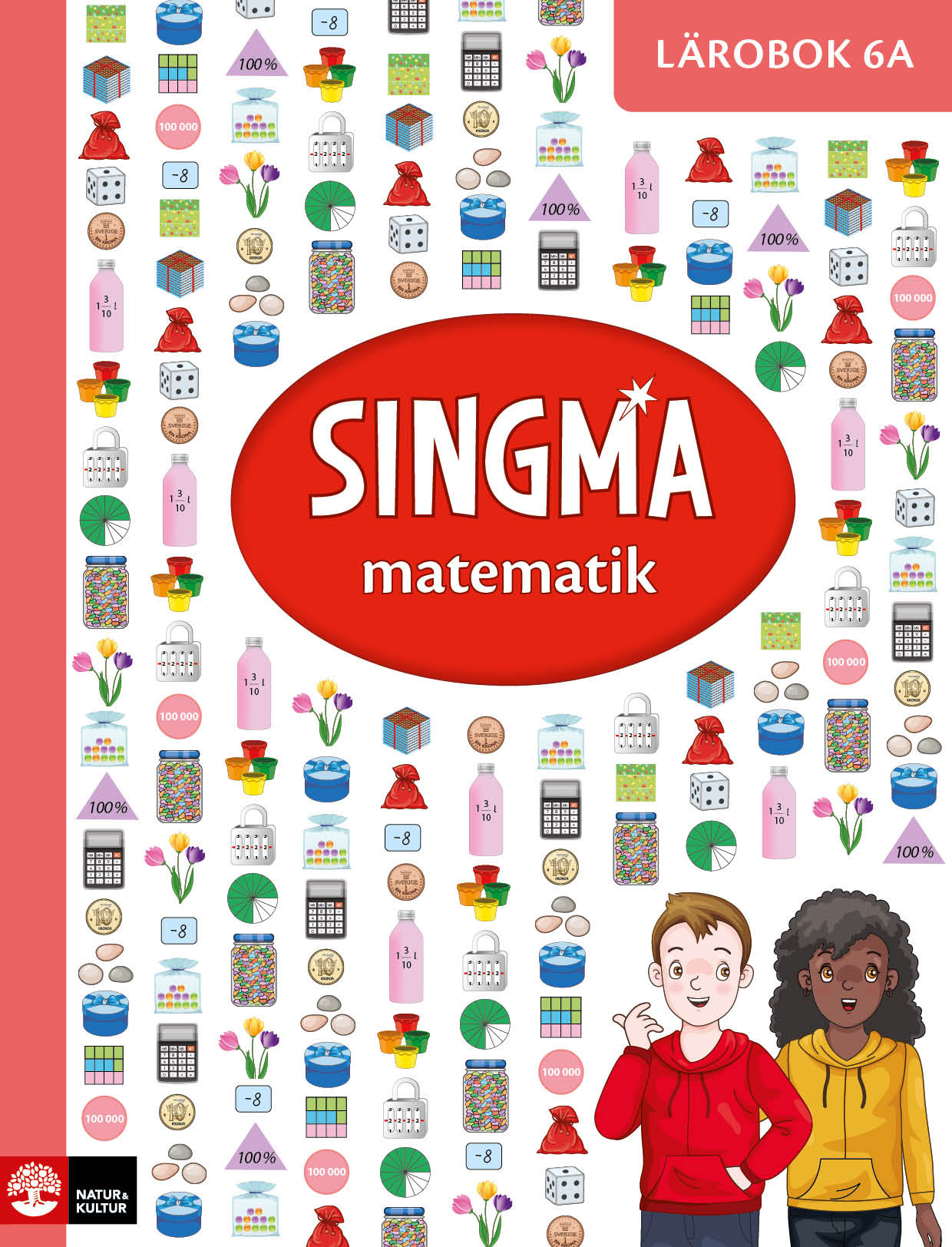 Omslag: Singma matematik 6A Lärobok