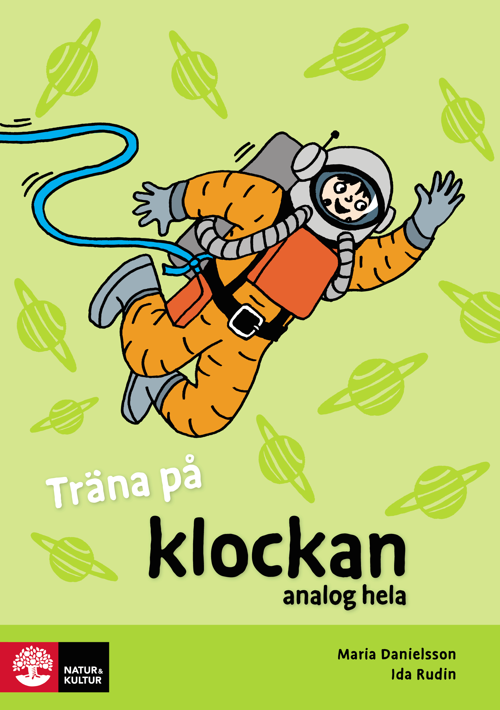 Omslag: Träna på matte Klockan analog hela (5-pack)