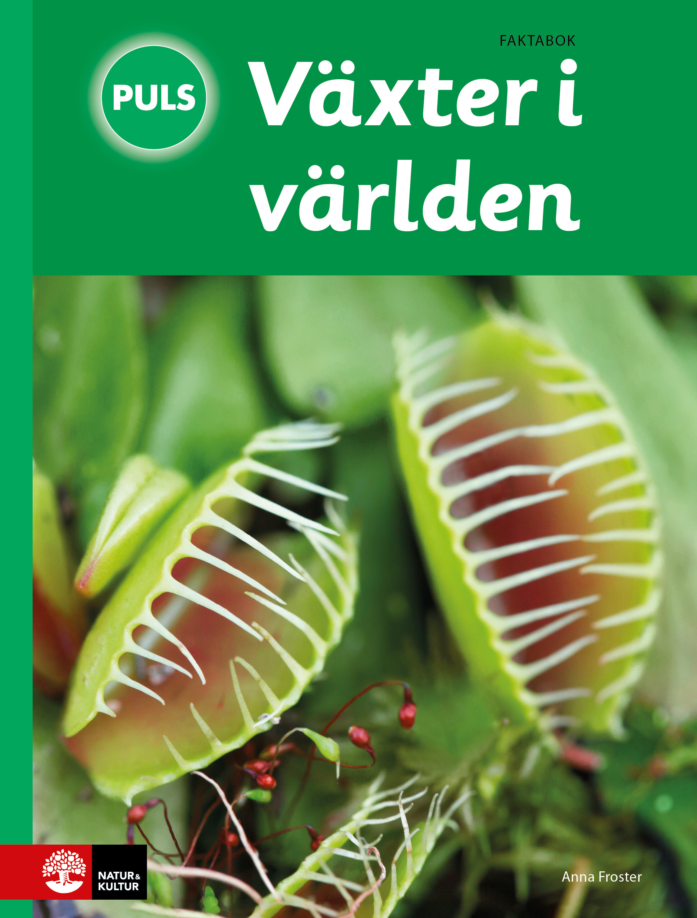 Omslag: PULS Biologi 4-6 Växter i världen, tredje upplagan