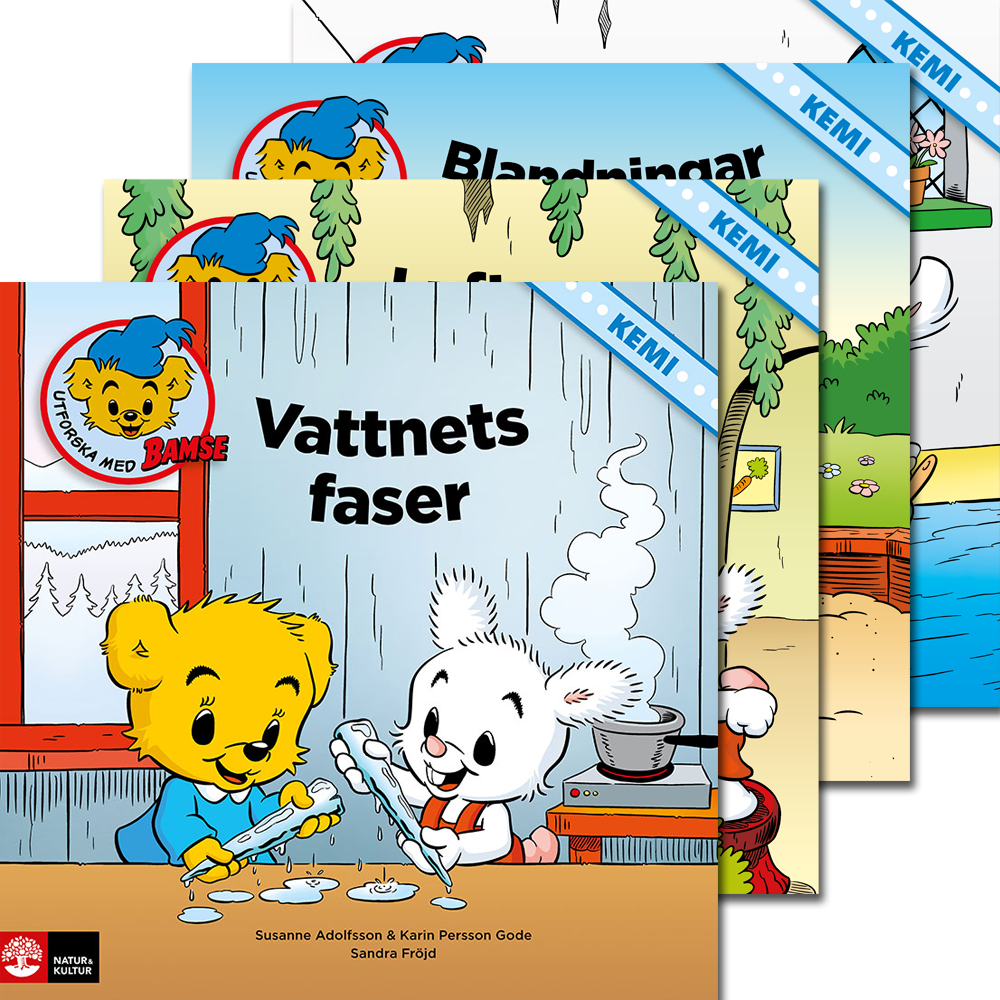Omslag: Utforska med Bamse Kemi