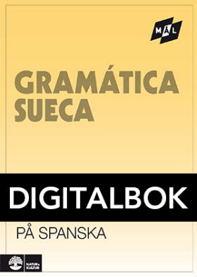 Mål Svensk grammatik på spanska Digitalbok u ljud