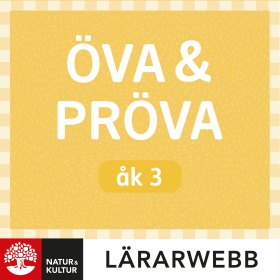 Öva & pröva åk 3 Lärarwebb 12 mån