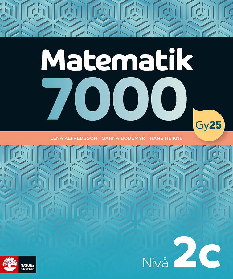 Omslag: Matematik 7000 nivå 2c