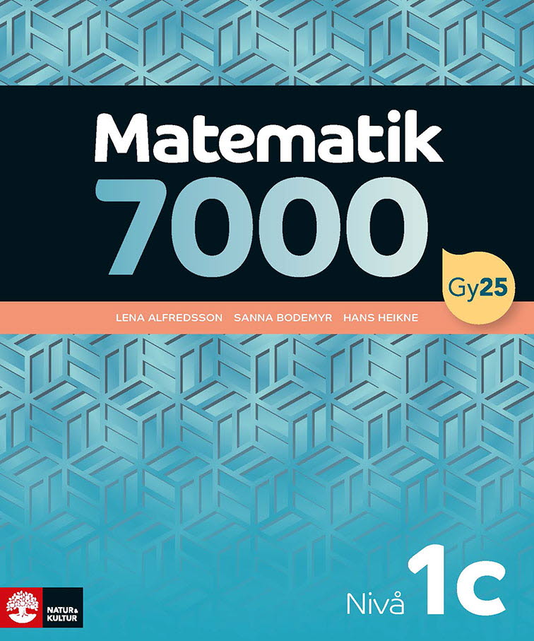 Omslag: Matematik 7000 nivå 1c