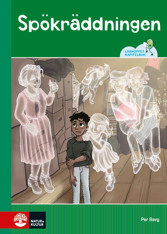 Omslag: Läshoppet Kapitelbok - Spökräddningen