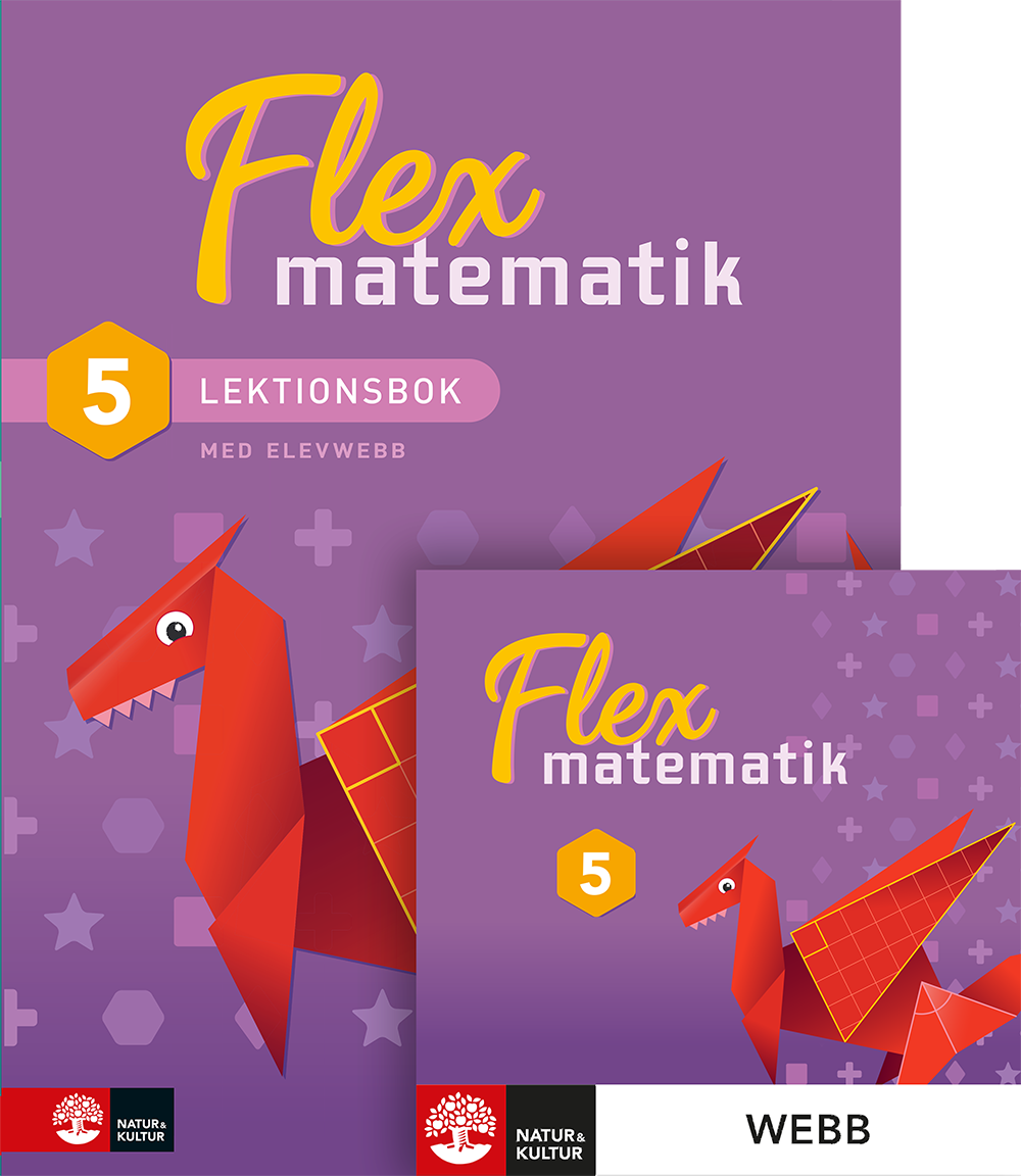 Omslag: Flex Matematik åk 5 Lektionsbok + webb