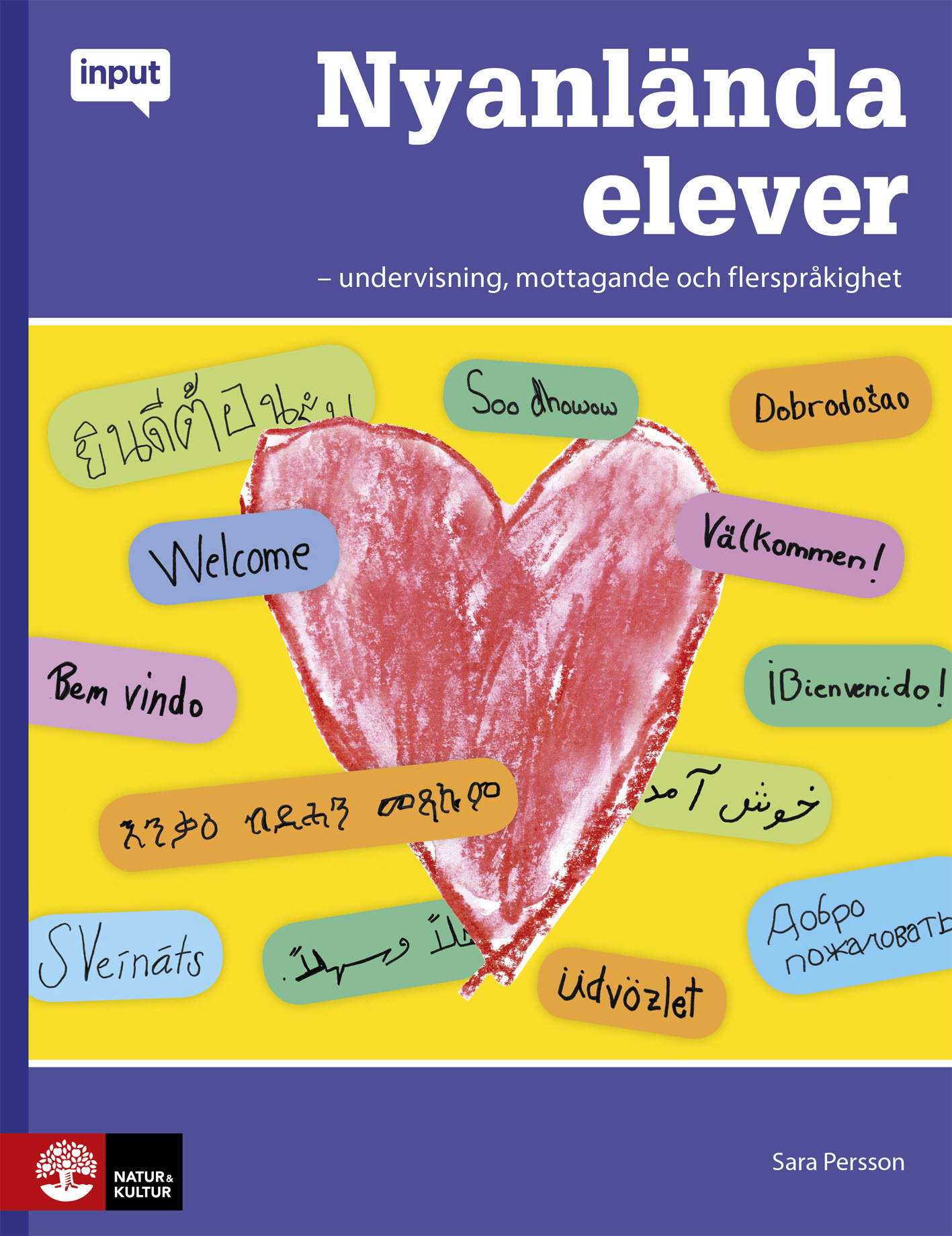 Omslag: Nyanlända elever : undervisning, mottagande och flerspråkighet