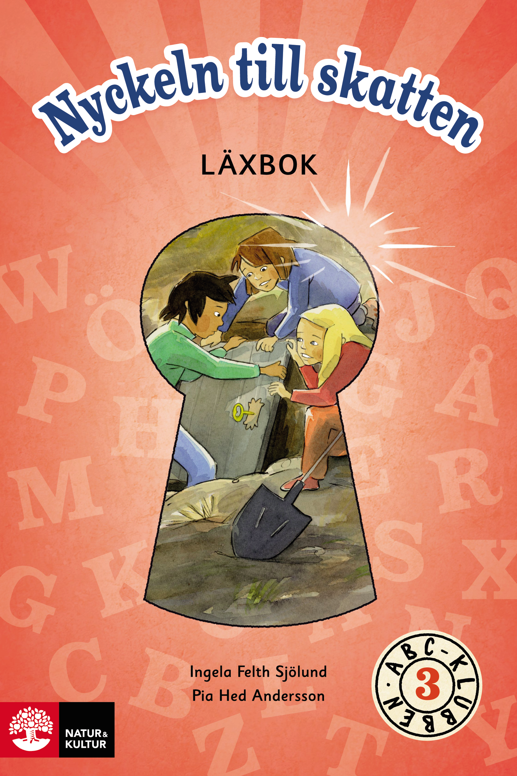 Omslag: ABC-klubben åk 3 Nyckeln till skatten Läxbok (5-pack)