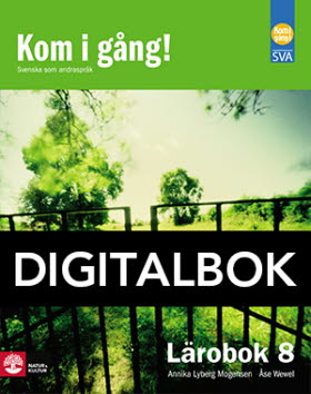 Kom i gång! 8 Lärobok Digitalbok