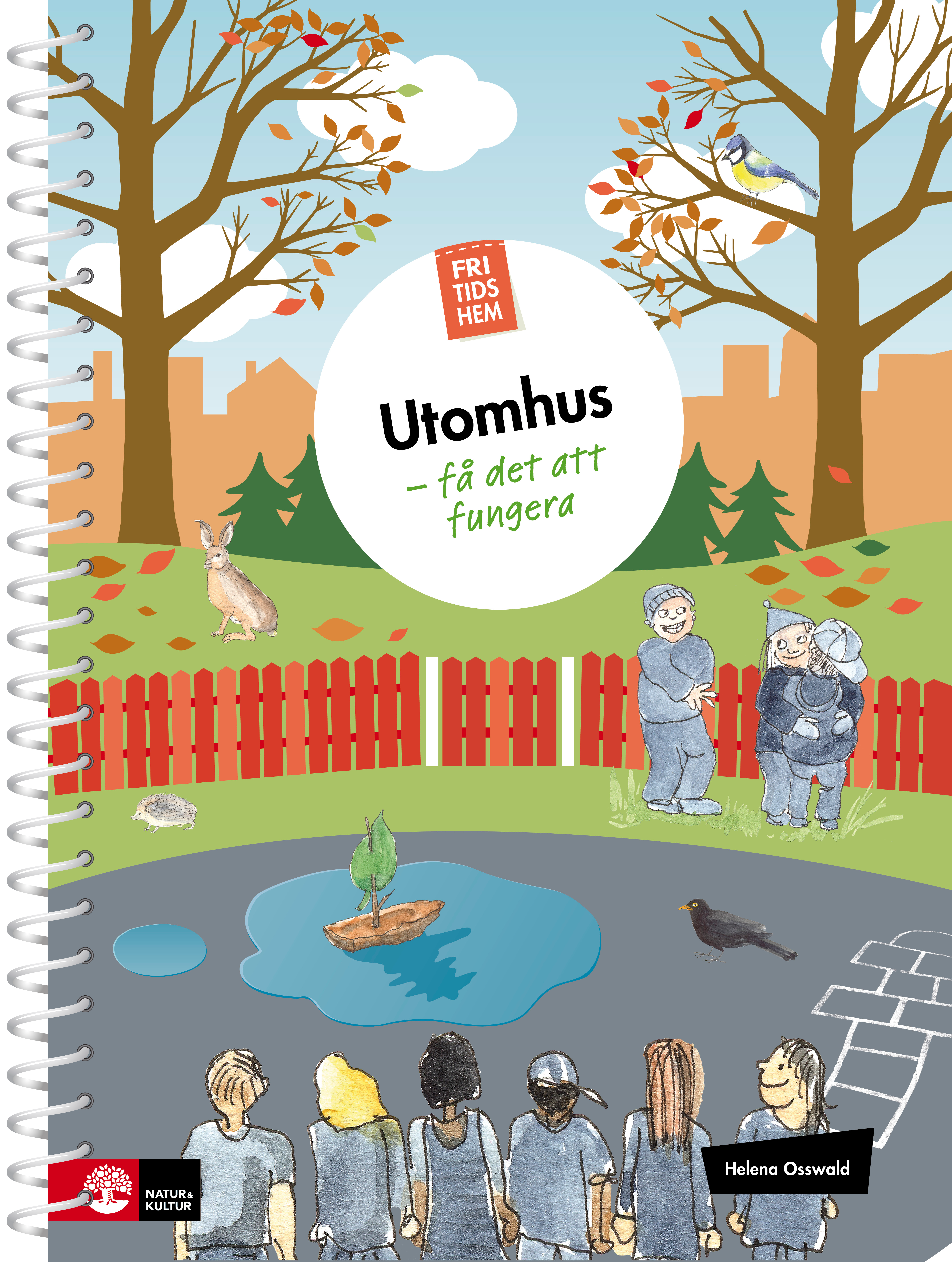 Omslag: Fritidshem Utomhus -  få det att fungera