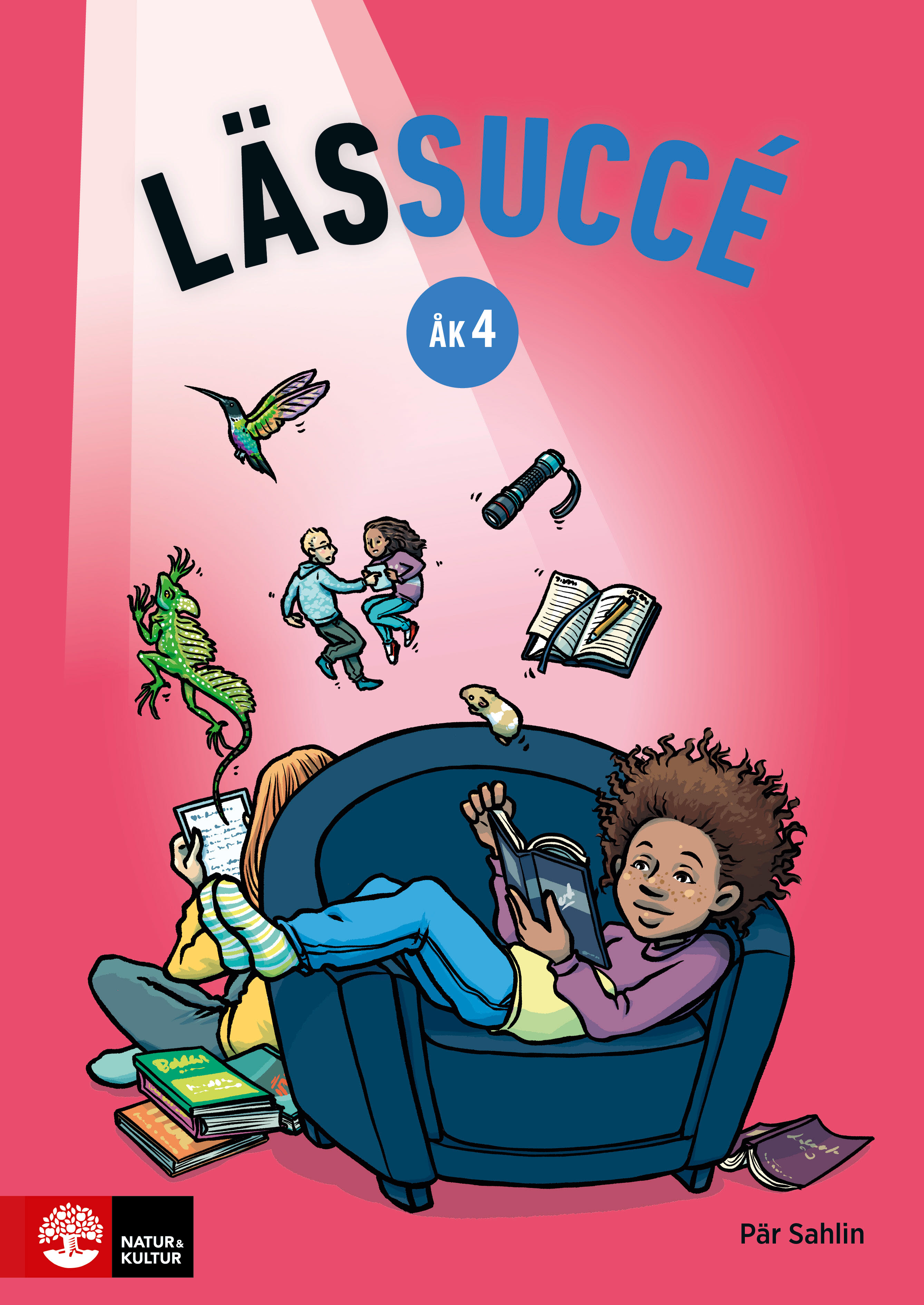 Omslag: Lässuccé åk 4 med elevwebb