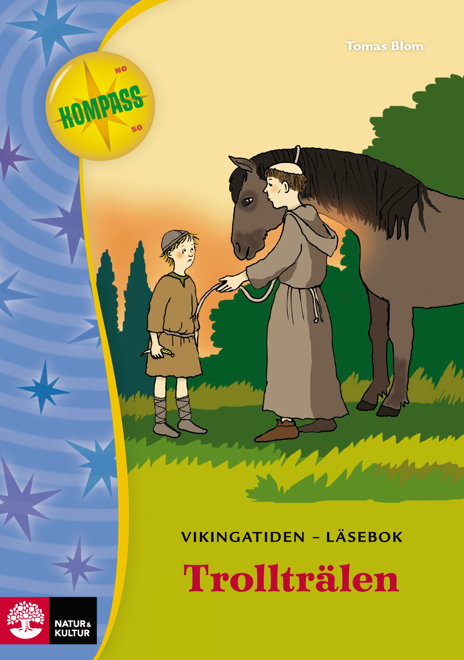 Omslag: Kompass historia Vikingatiden Läsebok