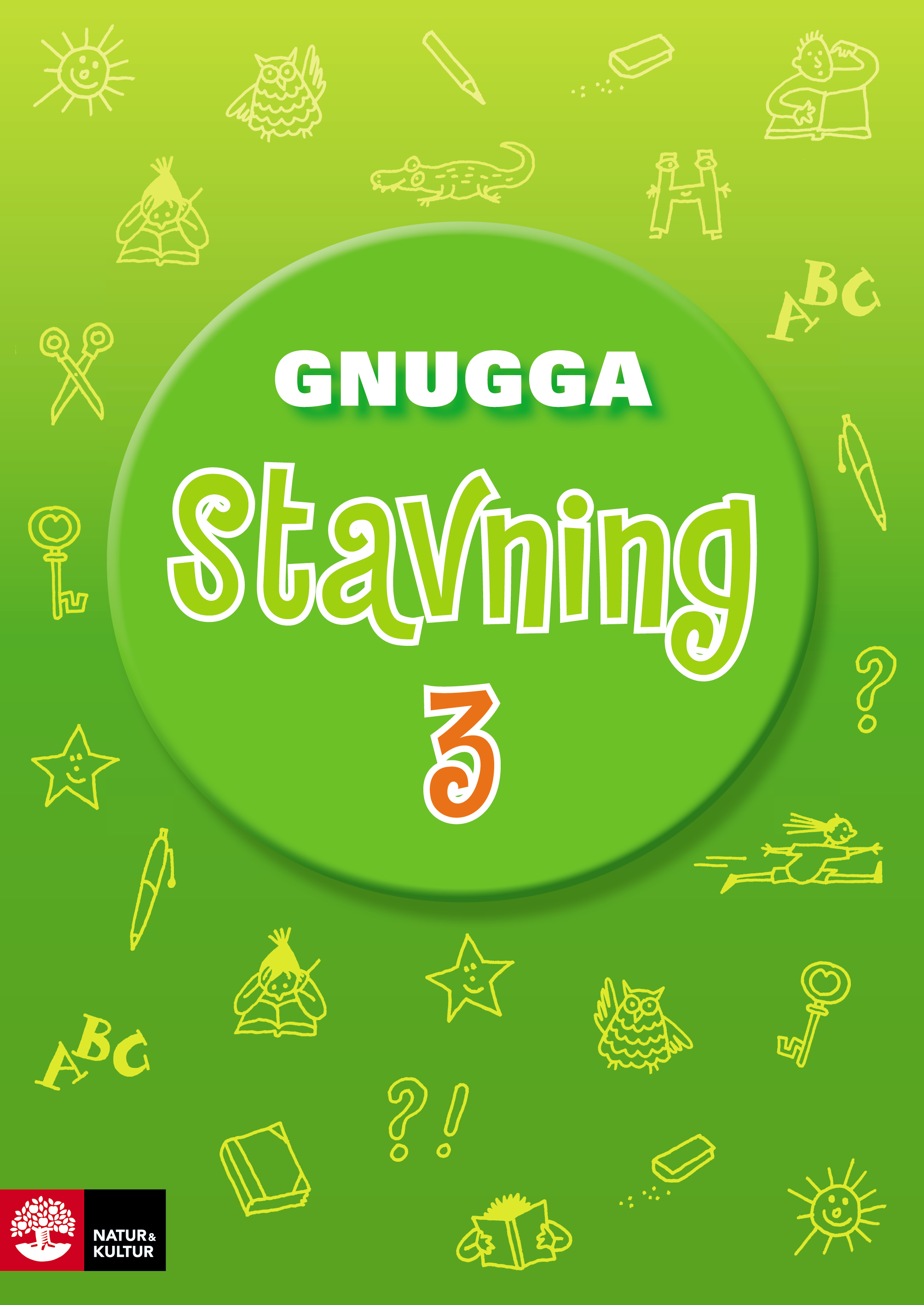 Omslag: Gnugga Stavning 3, tredje upplagan