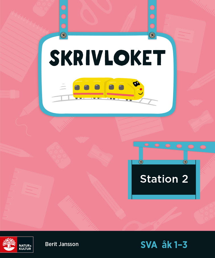 Omslag: Skrivloket åk 1-3 Station 2