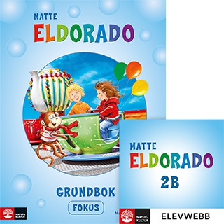 Omslag: Eldorado matte 2B Grundbok Fokus, andra upplagan
