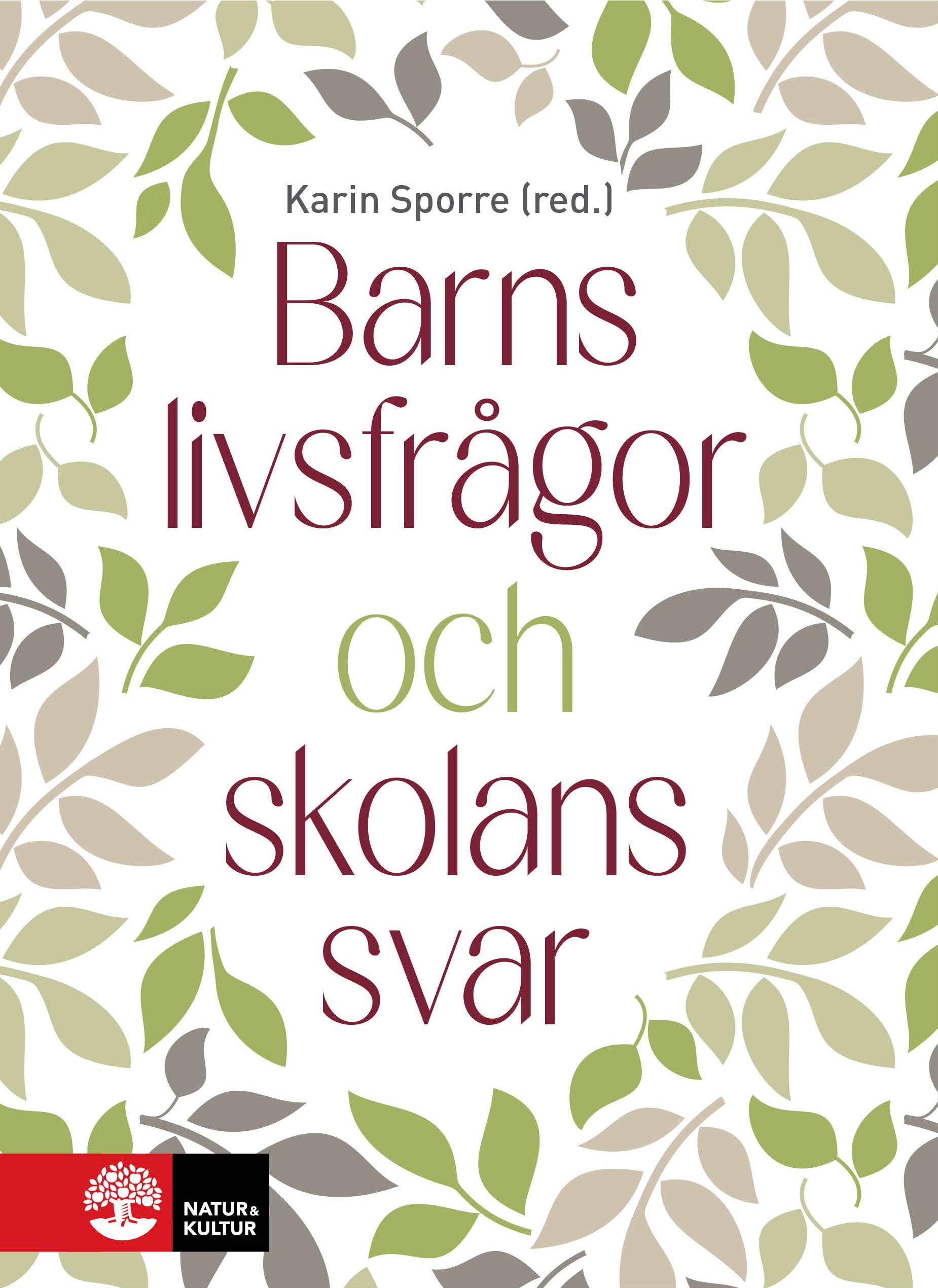 Omslag: Barns livsfrågor och skolans svar