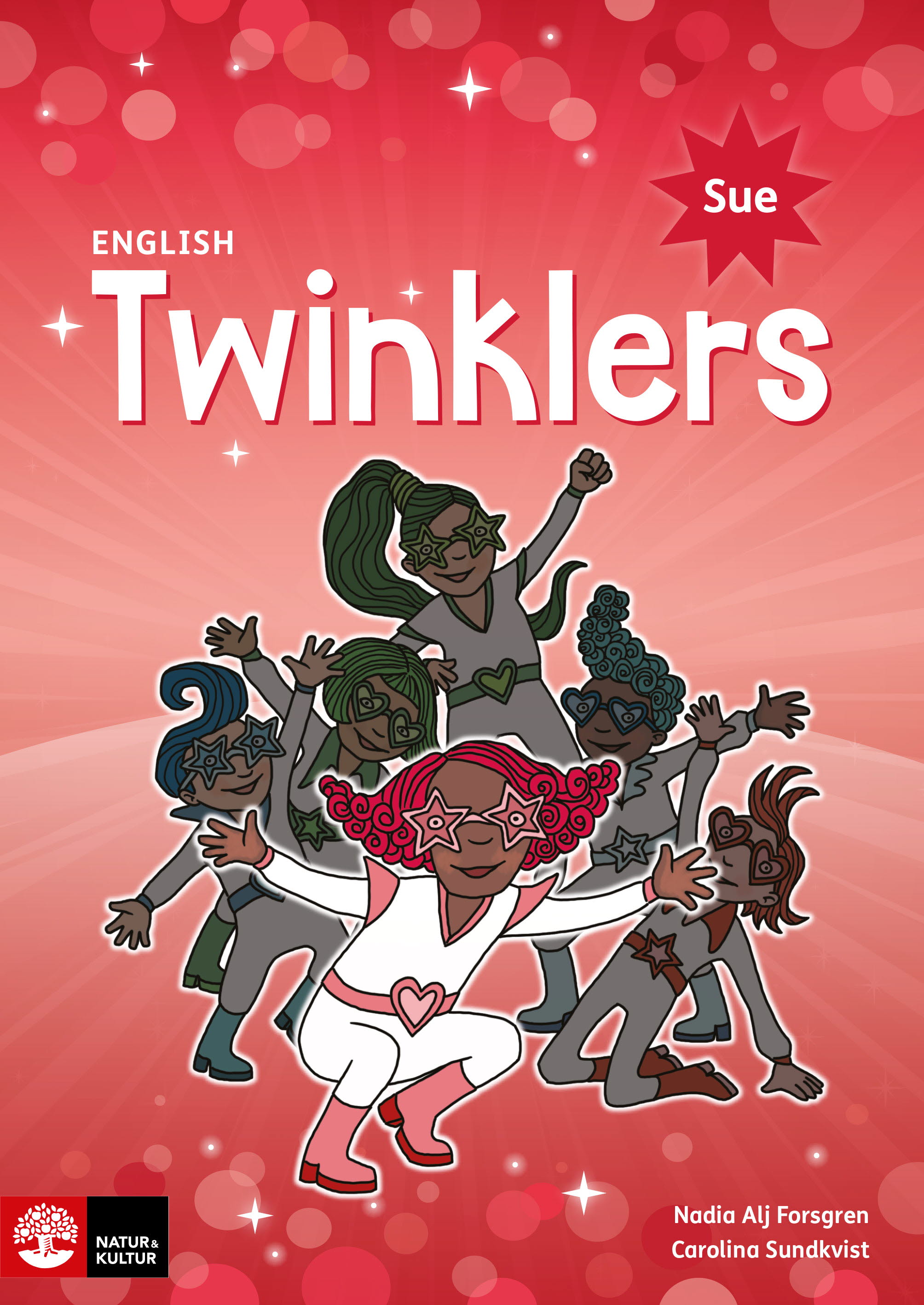 Omslag: English Twinklers red Sue