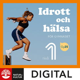 Idrott och hälsa för gymnasiet nivå 1 Digital