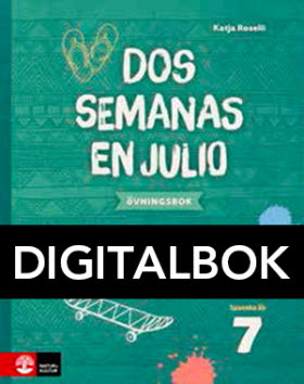 Dos semanas en julio 7 Övningsbok Digitalbok