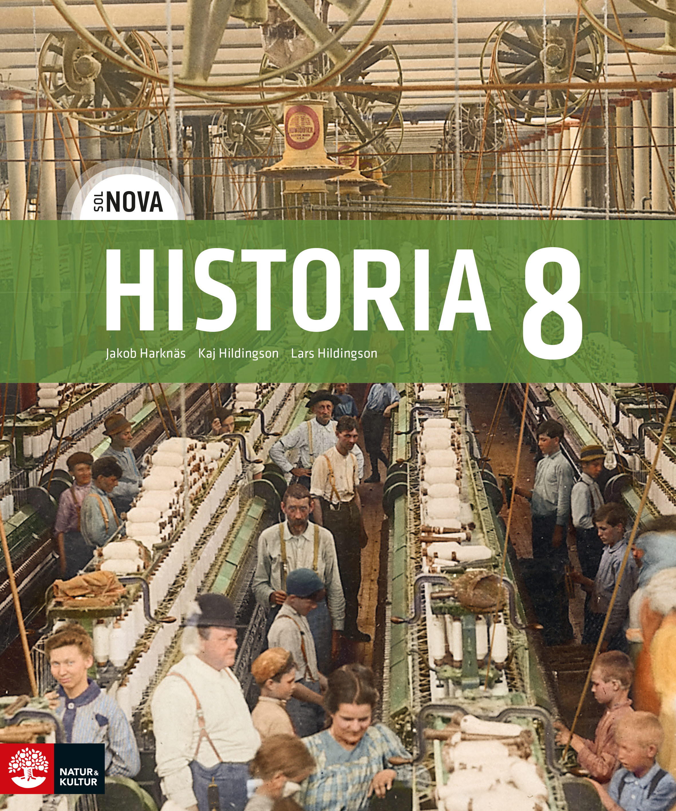 Omslag: SOL NOVA Historia 8