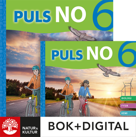 PULS NO åk 6 Paket Bok + Digital