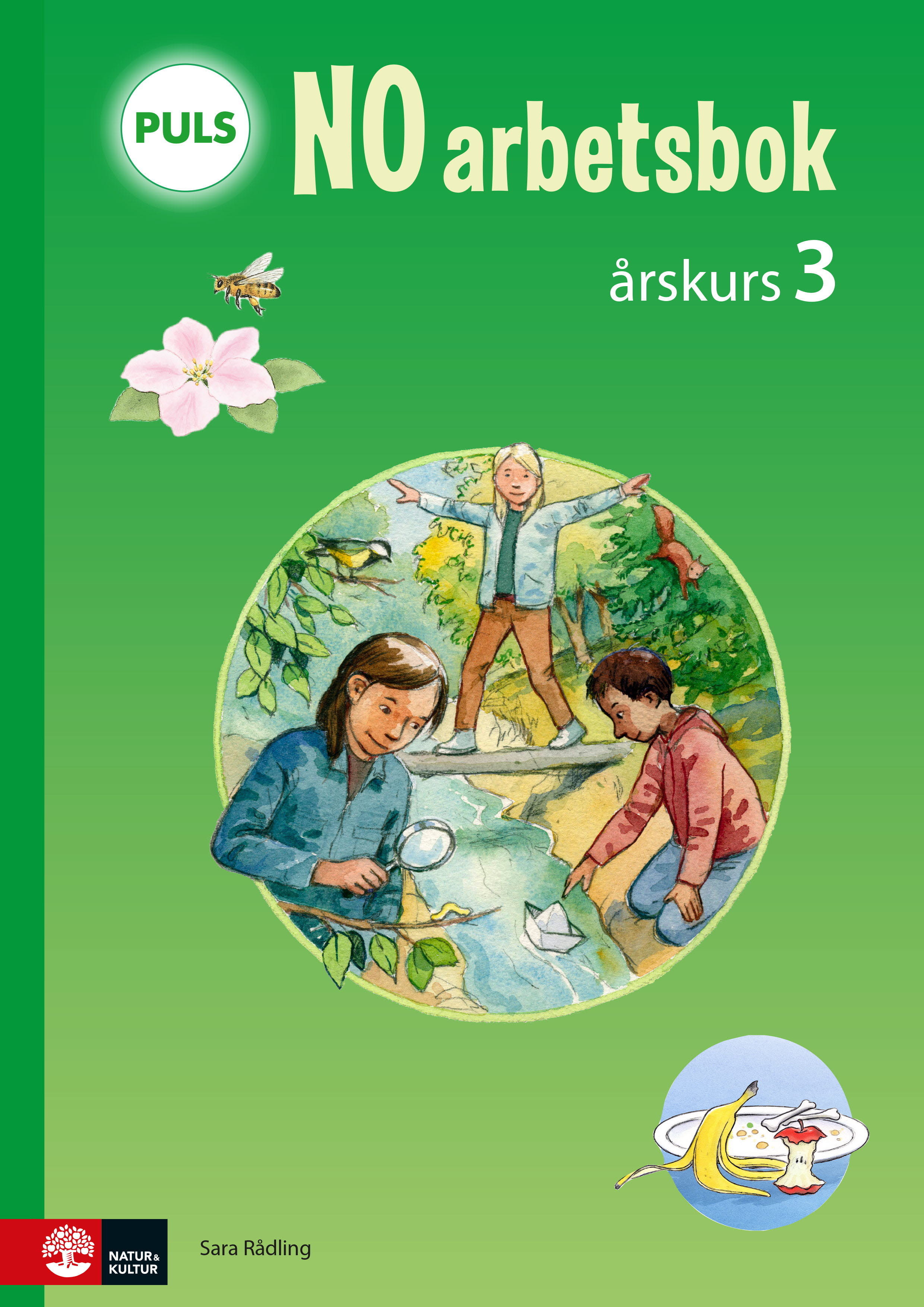 Omslag: PULS NO åk 3 Arbetsbok : till andra upplagan