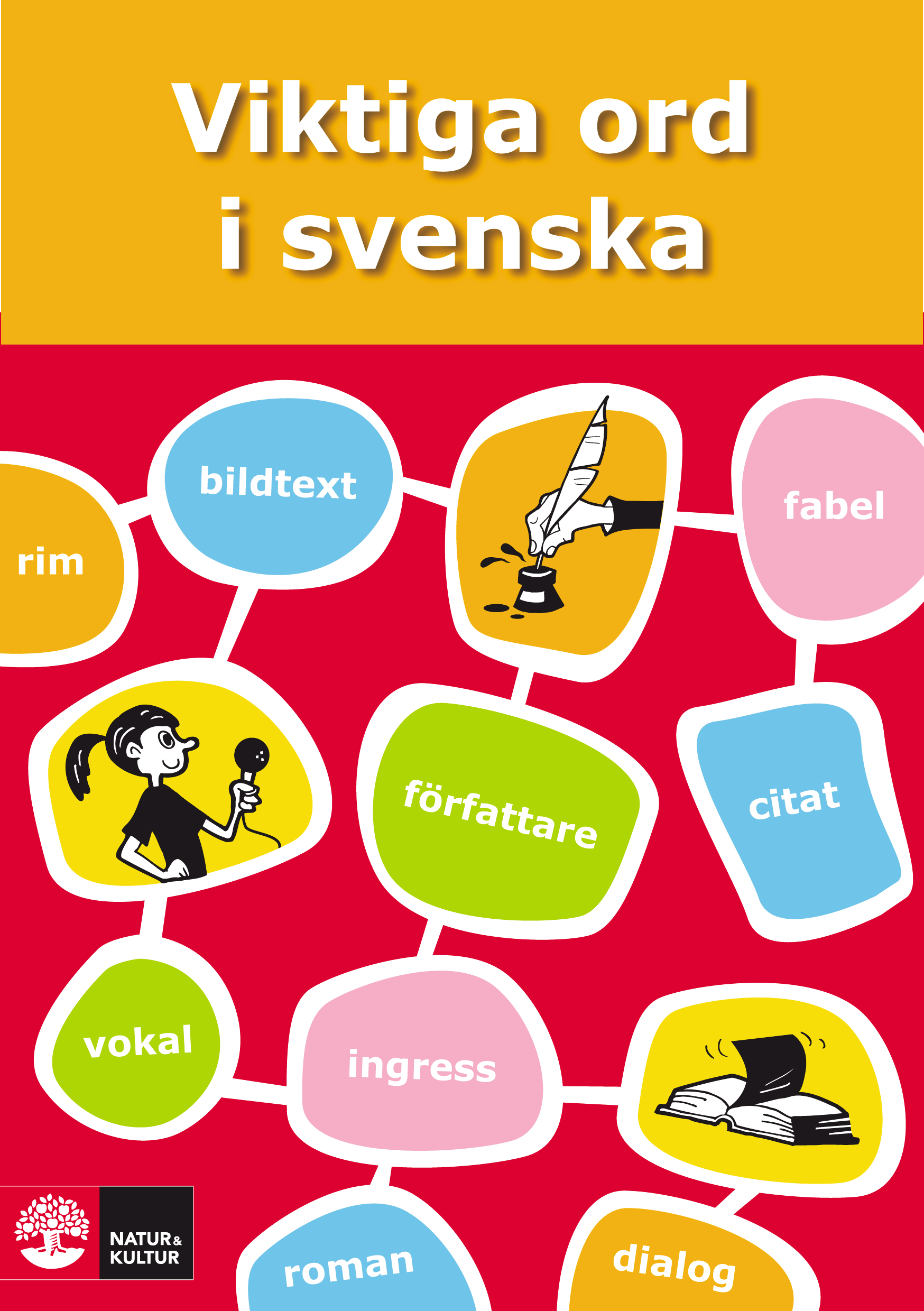 Omslag: Viktiga ord i svenska