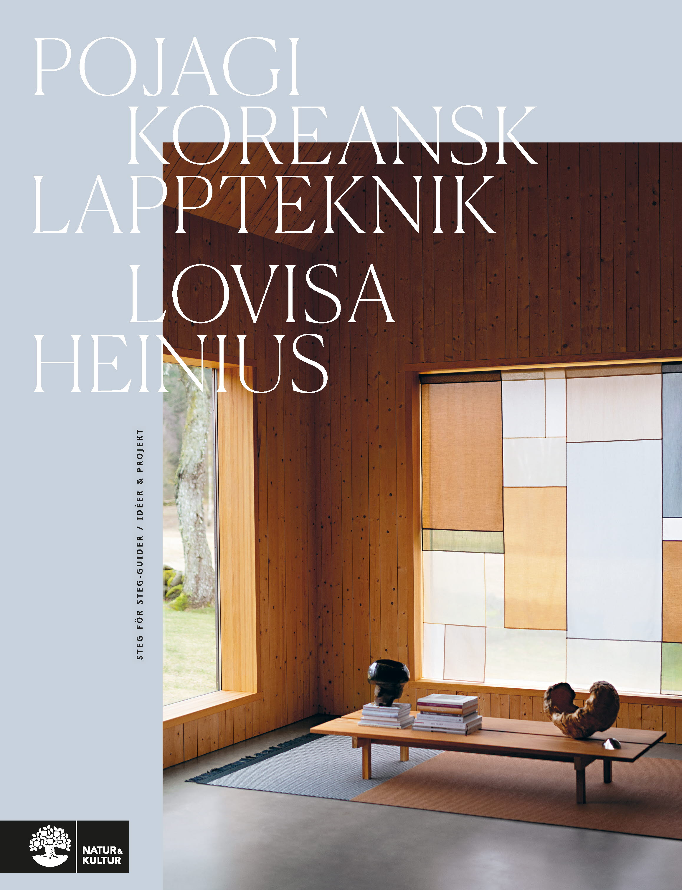 Omslag: Pojagi : koreansk lappteknik