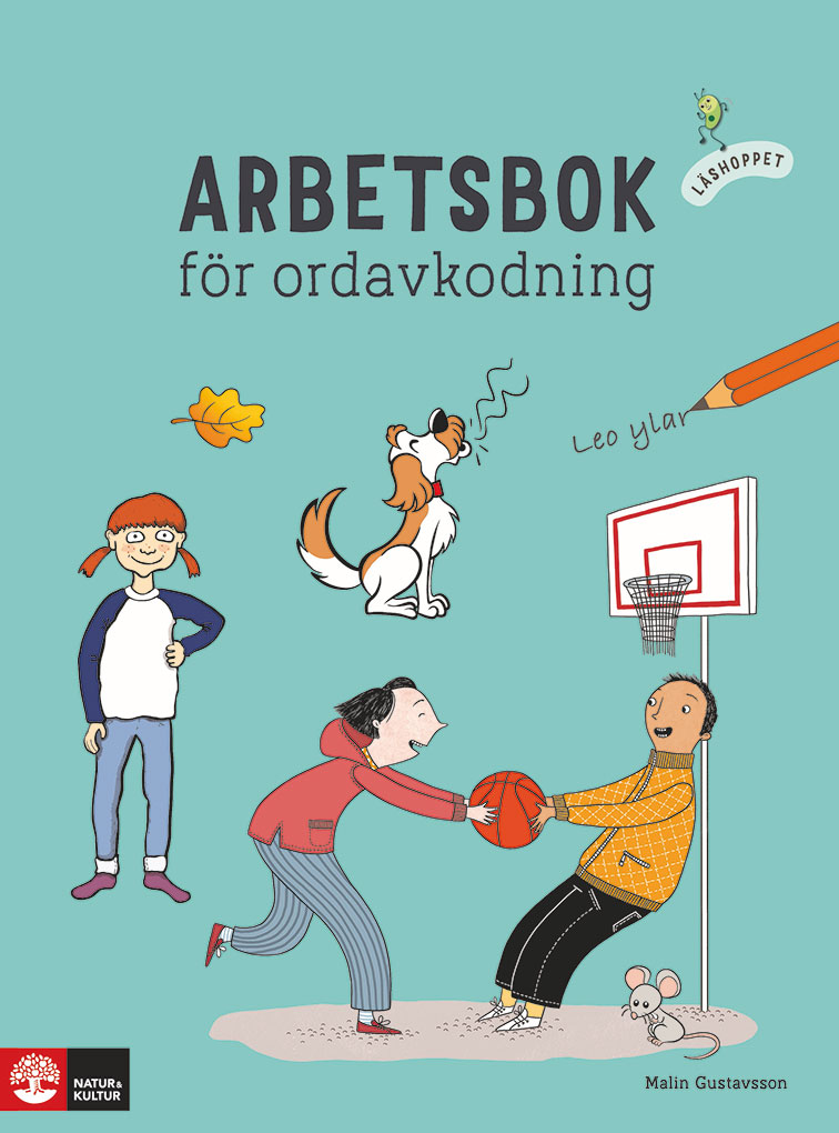 Omslag: Läshoppets Arbetsbok för ordavkodning