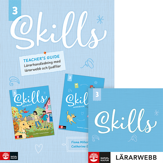 Omslag: Skills åk 3 Teacher's Guide med lärarwebb 12 mån