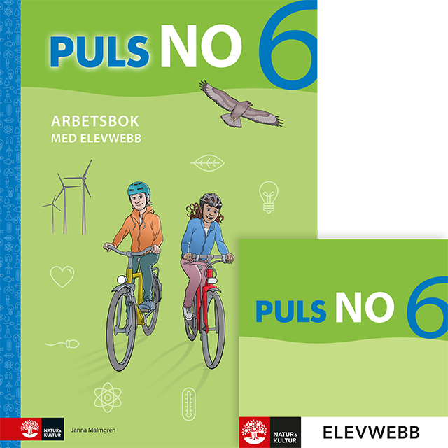 Omslag: PULS NO åk 6 Arbetsbok med elevwebb