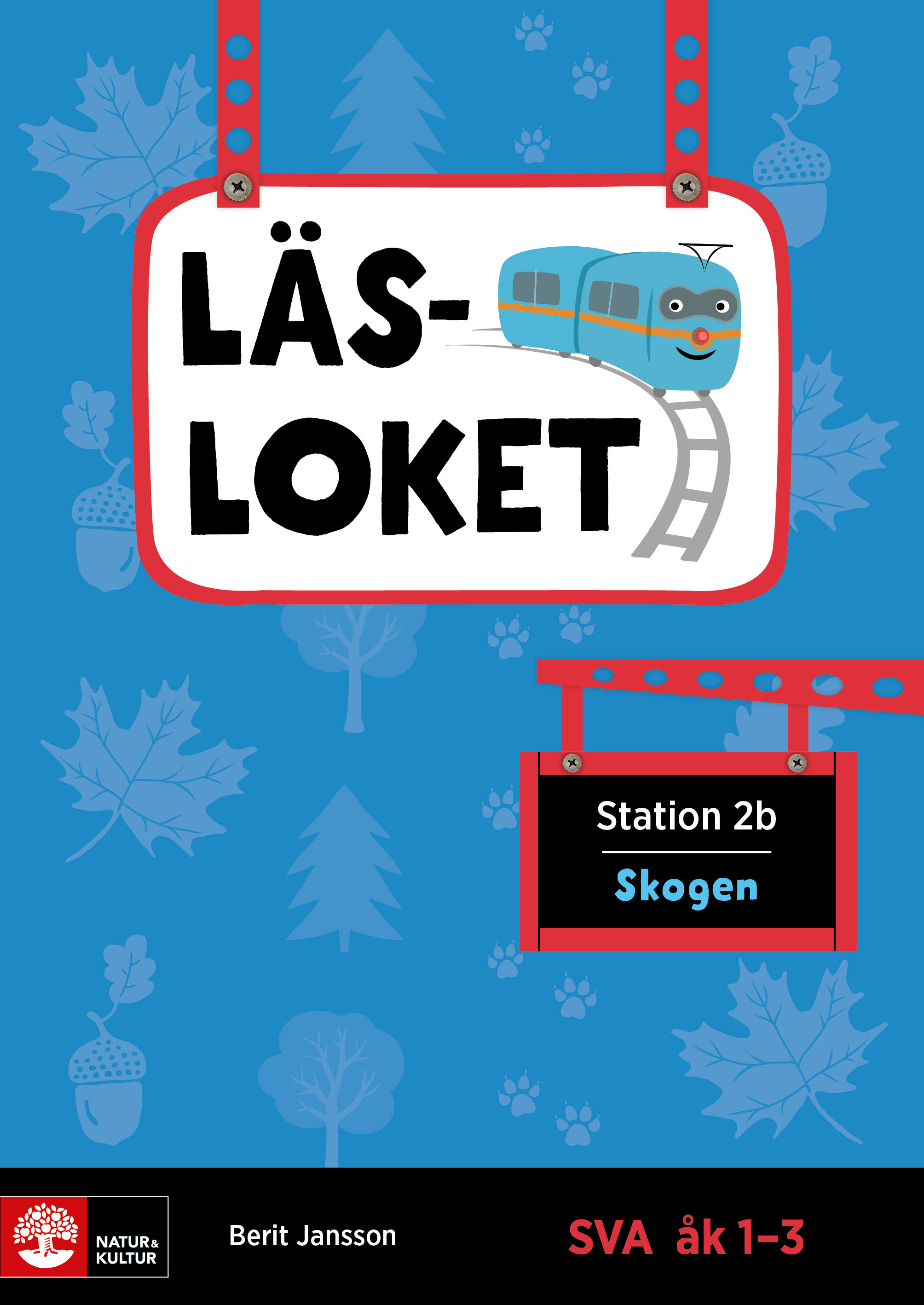 Omslag: Läsloket åk 1-3 Station 2b Skogen