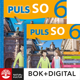 PULS SO åk 6 Paket Bok + Digital