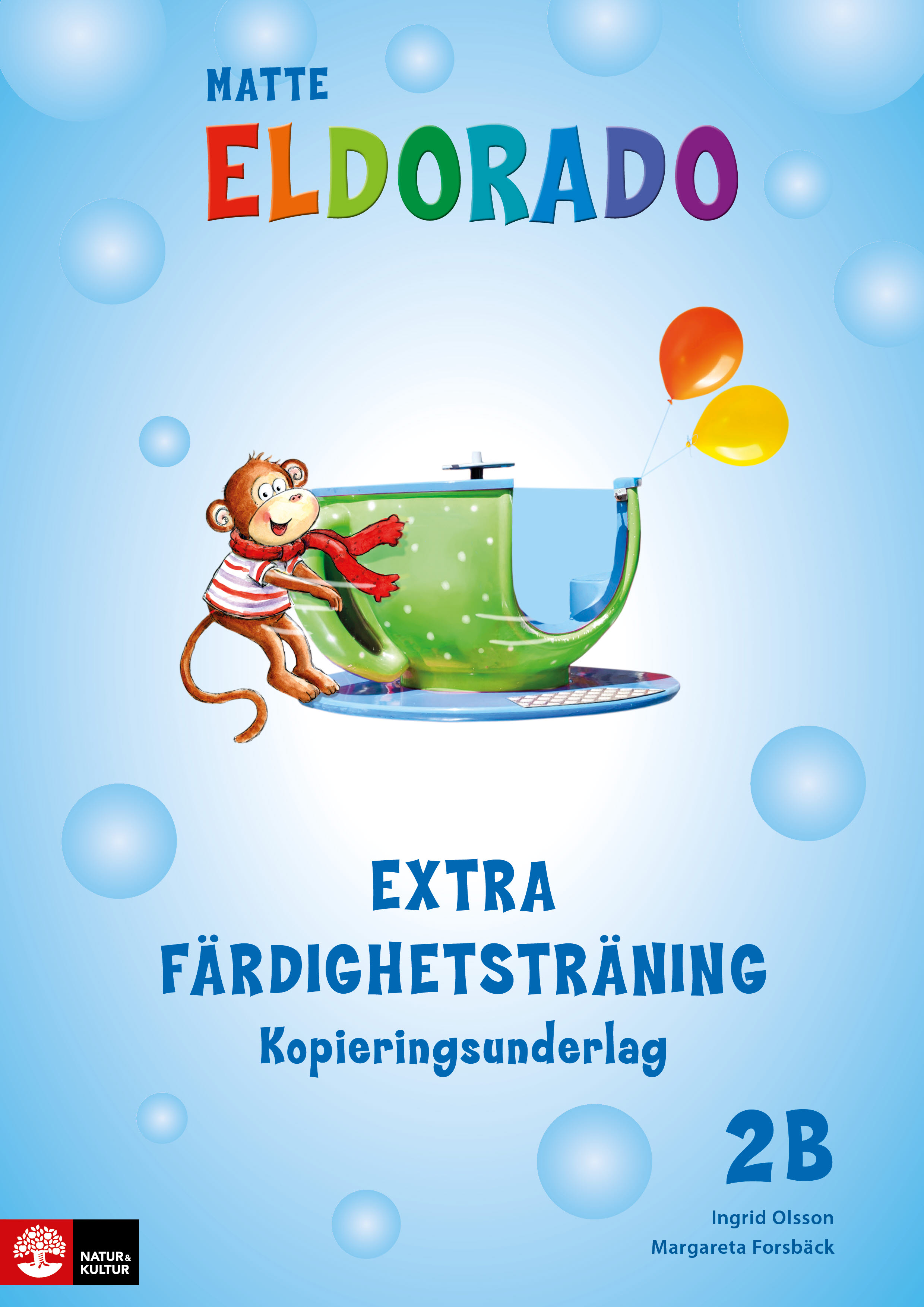 Omslag: Eldorado matte 2B Extra färdighetsträning kopieringsunderlsag
