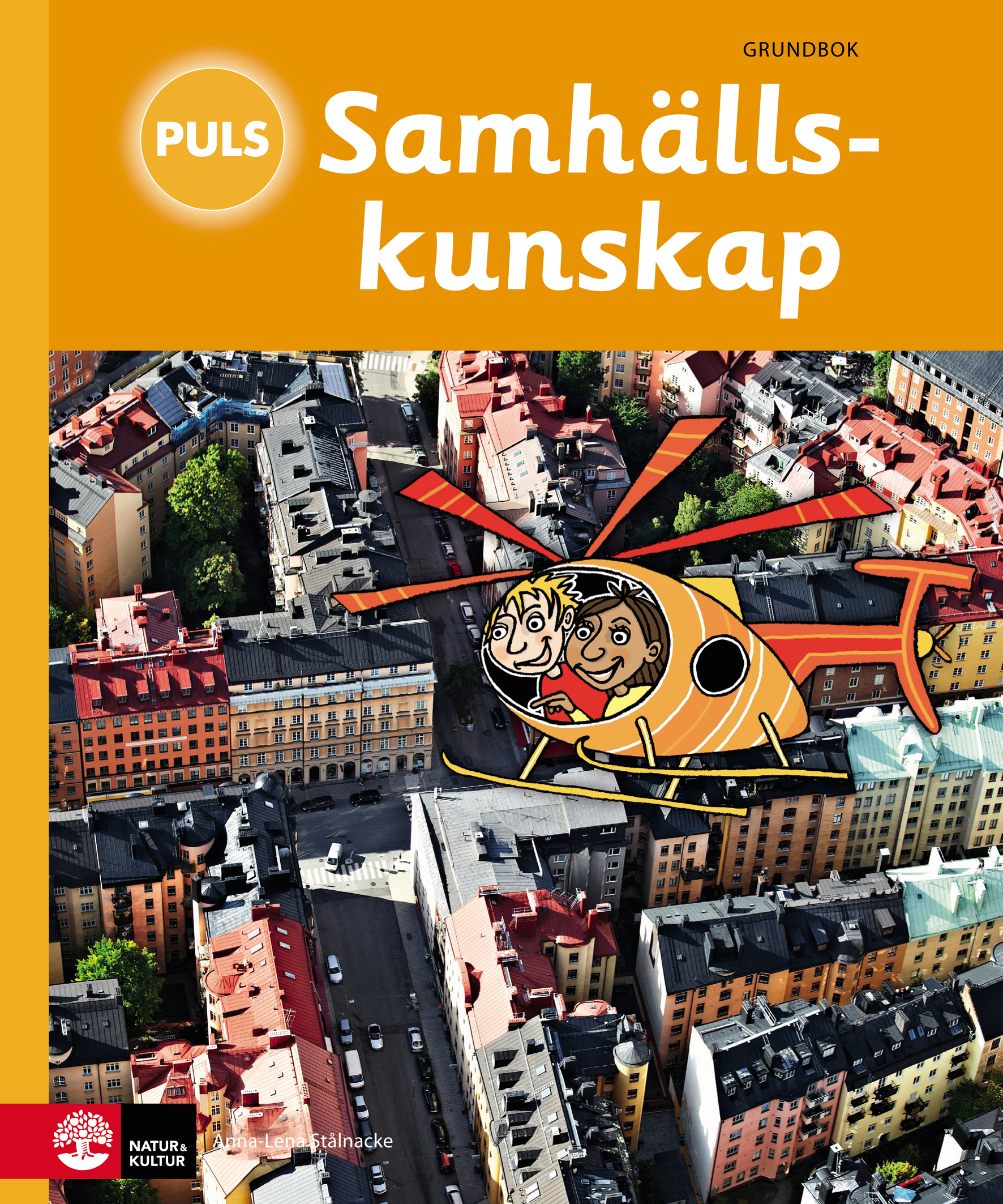 Omslag: PULS Samhällskunskap 4-6 Grundbok, tredje upplagan