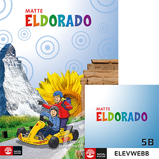 Omslag: Eldorado matte 5B Grundbok Skriva