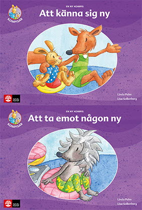 Omslag: En ny kompis 2 titlar i en bok