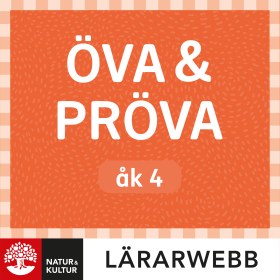 Öva & pröva åk 4 Lärarwebb